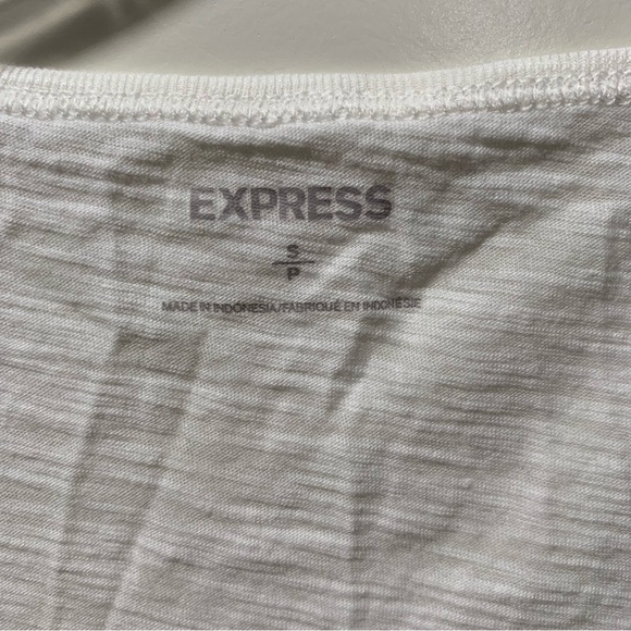 Express Button Front 2 Pocket Tank Top Small - Picture 3 of 4